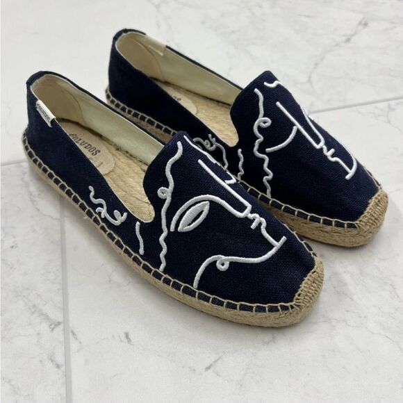 Soludos X Garance Vallee Visage Smoking Slipper - Picture 2 of 6